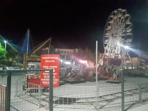 MUĞLA-MARMARİS'TE LUNAPARKA 16 GÜN SONRA İKİNCİ SALDIRI: 1 YARALI
