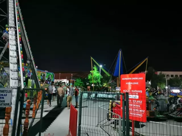 Son dakika haber... Marmaris'te lunaparka silahlı saldırı: 1 yaralı