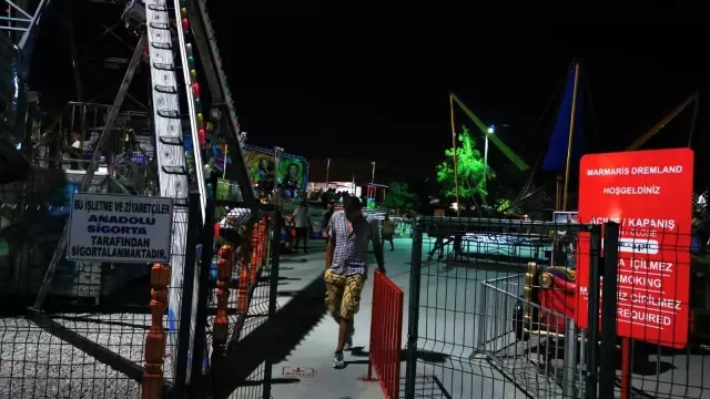 Son dakika haber... Marmaris'te lunaparka silahlı saldırı: 1 yaralı