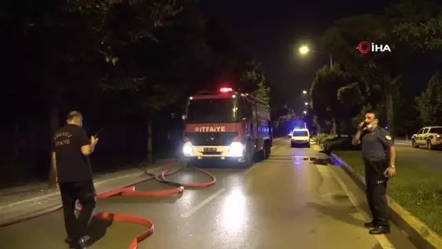 Son dakika haberi | Metruk binada çıkan yangın paniğe neden oldu