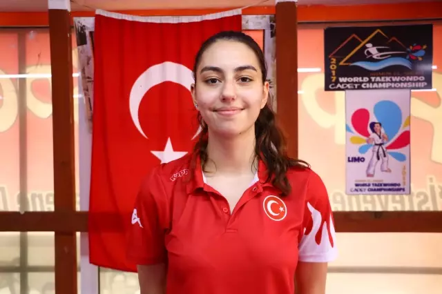 Milli tekvandocu Işıl Zafer, olimpiyat hedefiyle çalışmalarını sürdürüyor