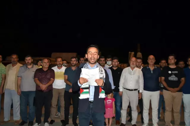 Muş'ta Mescid-i Aksa'ya yapılan baskına tepki
