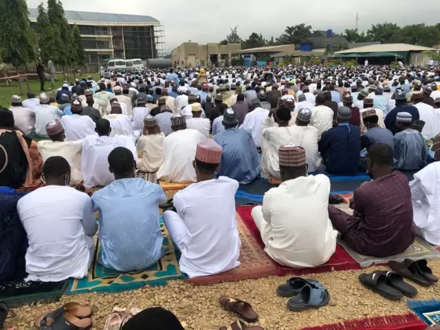 Nijerya ve Kenya'da Kurban Bayramı namazı kılındı