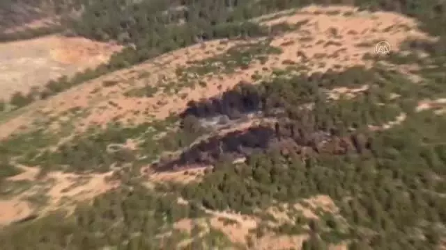 Ormanlık alanda çıkan yangın söndürüldü Ormanlık alanda çıkan yangın söndürüldü
