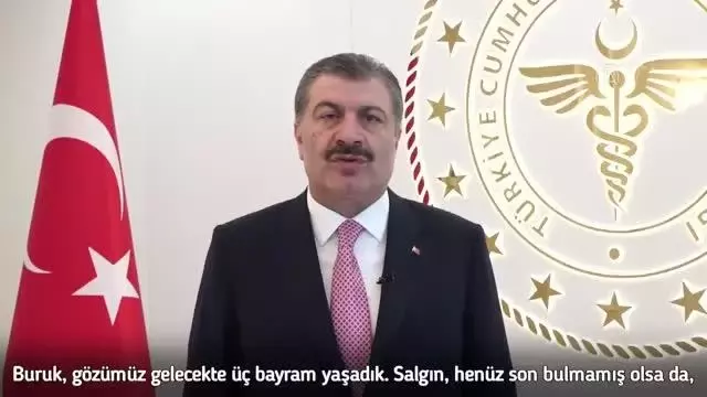 Sağlık Bakanı Koca'dan Kurban Bayramı mesajı Açıklaması Sağlık Bakanı Koca'dan Kurban Bayramı mesajı Açıklaması