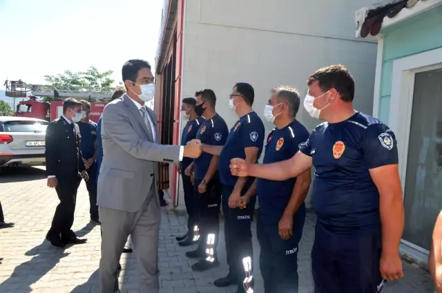 Selendi'de protokol bayramlaştı