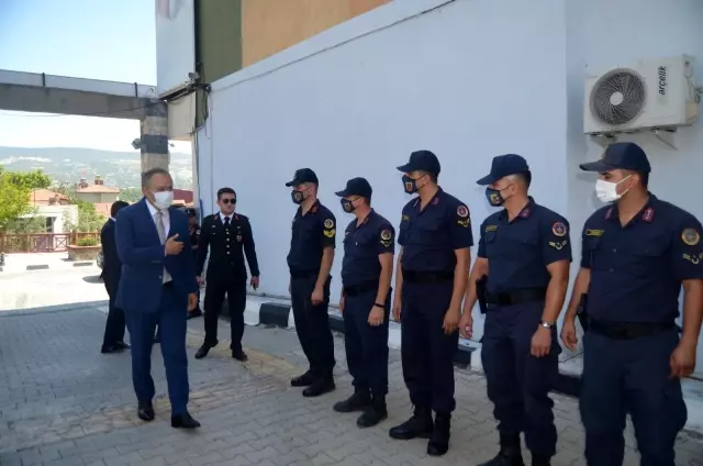 Selendi'de protokol bayramlaştı