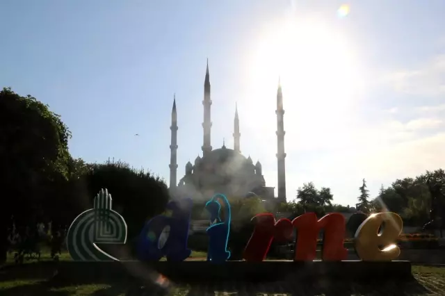 Selimiye'de bayram namazı coşkusu