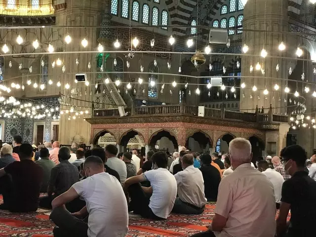 Selimiye'de bayram namazı coşkusu