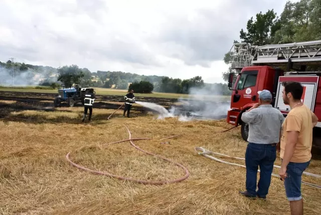 Son dakika haber! Sinop'ta saman tarlasında yangın