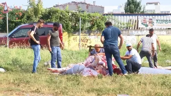SULTANGAZİ'DE KAÇAK KURBAN KESENLERE CEZA