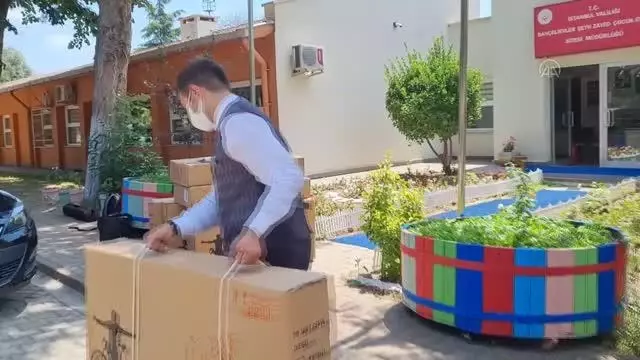 THY kabin memurları 100 çocuğun bisiklet hayalini gerçekleştirdi