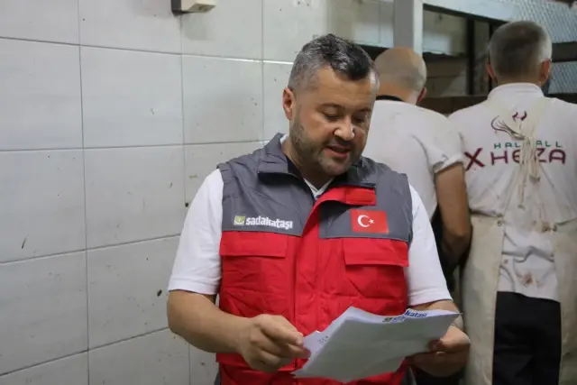 Türk kurumları Kuzey Makedonya'da kurban kesti