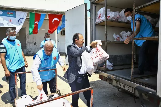 Türkiye'den Azerbaycan'a kurban yardımı Türkiye'den Azerbaycan'a kurban yardımı