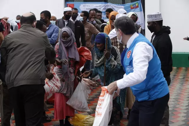 Türkiye Diyanet Vakfı, Afrika'daki en kapsamlı kurban eti dağıtımını Etiyopya'da yaptı