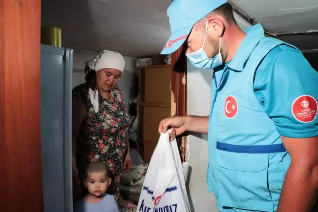 Türkiye Diyanet Vakfı, Kazakistan'da ihtiyaç sahibi ailelere kurban eti dağıttı