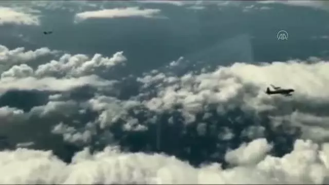Türkiye'ye ait F-16'lar NATO görevi kapsamında bulunduğu Polonya'da ilk alarm reaksiyon görevi gerçekleştirdi