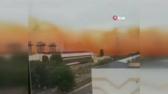 Ukrayna'da azot fabrikasında patlama: Gökyüzü turuncu dumanla kaplandı