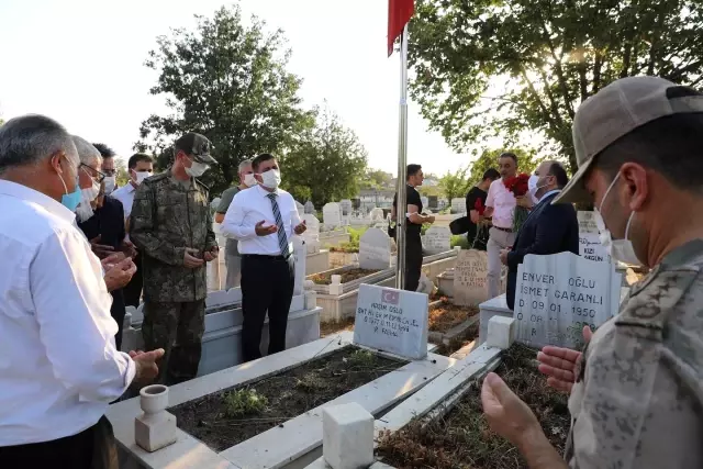 Vali Sarıibrahim Kurban Bayramı ziyaretlerinde bulundu