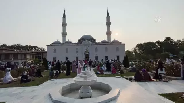 Washington'da Kurban Bayramı namazı Washington'da Kurban Bayramı namazı