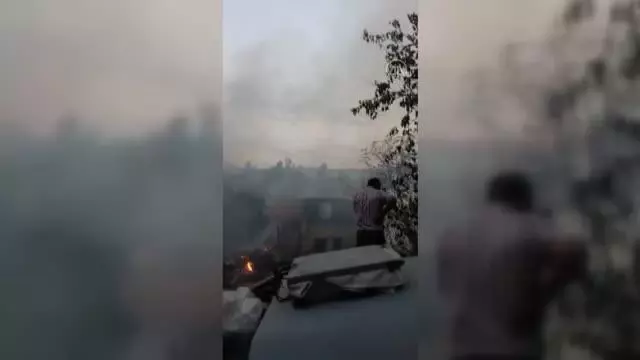 Son dakika haberi | Yangında 3 ev, 2 samanlık ve 1 traktör yandı