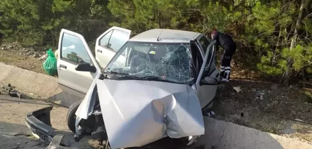 Yoldan çıkan otomobil takla attı: 5 yaralı