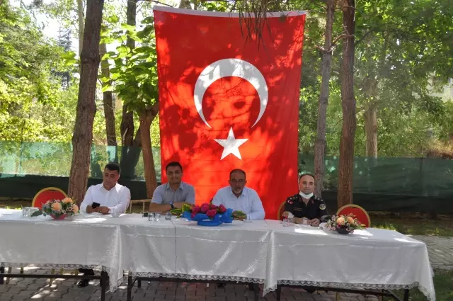 Afşin'de bayramlaşma töreni düzenlendi
