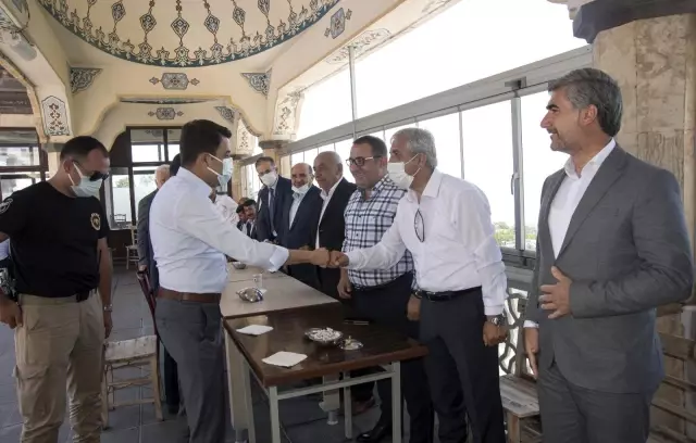 Ahlat'ta bayramlaşma töreni