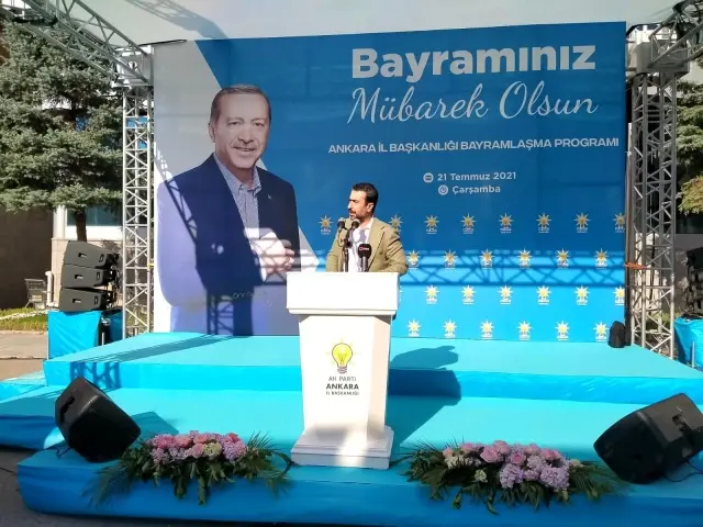 AK Parti Ankara İl Başkanlığınca bayramlaşma programı düzenlendi