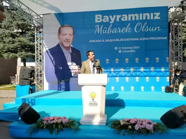 AK Parti Ankara İl Başkanlığınca bayramlaşma programı düzenlendi
