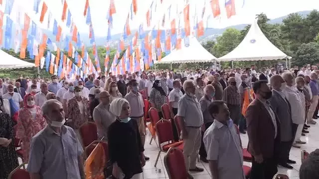 AK Parti Genel Başkan Yardımcısı Efkan Ala, partisinin bayramlaşma töreninde konuştu