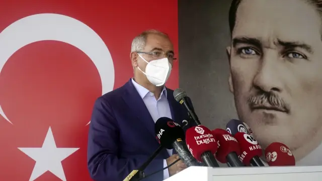 AK Parti Genel Başkan Yardımcısı Efkan Ala, partisinin bayramlaşma töreninde konuştu