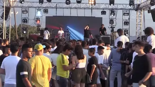Arsuz'da rap müzik festivali başladı