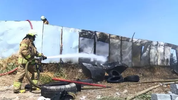 Son dakika gündem: Avcılar'da lastik deposunda yangın çıktı