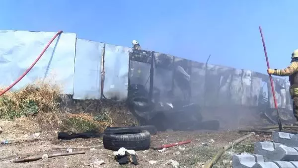 Son dakika gündem: Avcılar'da lastik deposunda yangın çıktı