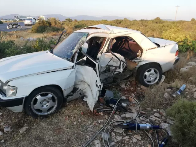 Aydın'daki trafik kazasında 1 kişi öldü, 5 kişi yaralandı