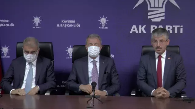 Son Dakika | Bakan Akar: 'Şehitlerimizin kanlarının yerde kalmaması için kararlılıkla mücadelemizi sürdürüyoruz' Son Dakika | Bakan Akar: 'Şehitlerimizin kanlarının yerde kalmaması için kararlılıkla mücadelemizi sürdürüyoruz'