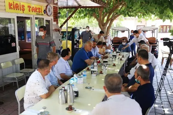 BAKAN ERSOY'DAN TAKSİCİLERE BAYRAM ZİYARETİ