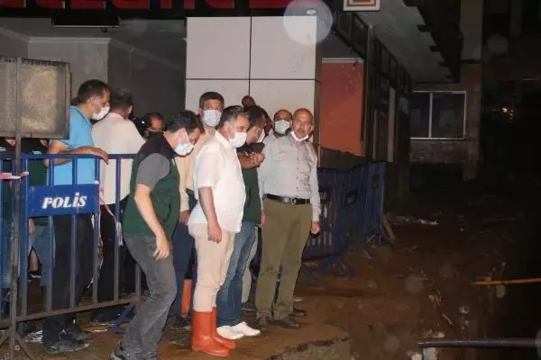 İçişleri Bakanı Süleyman Soylu, Güneysu ilçesinde incelemelerde bulundu