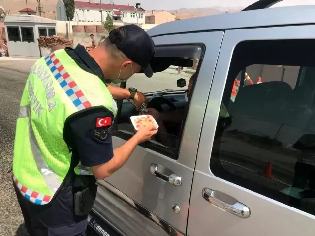 Başkale'de jandarma bayram denetimlerini sürdürüyor