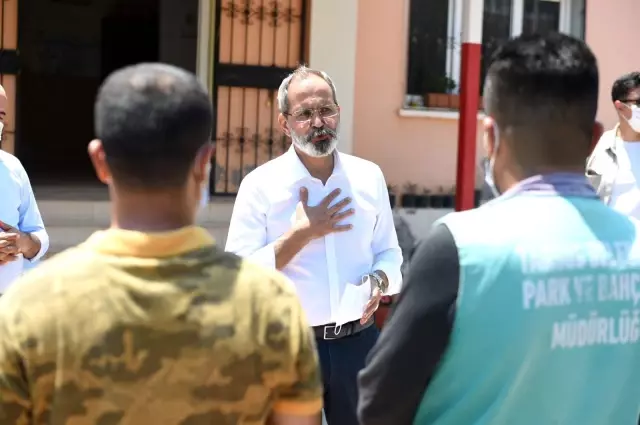 Başkan Bozdoğan belediye personeli ile bayramlaştı