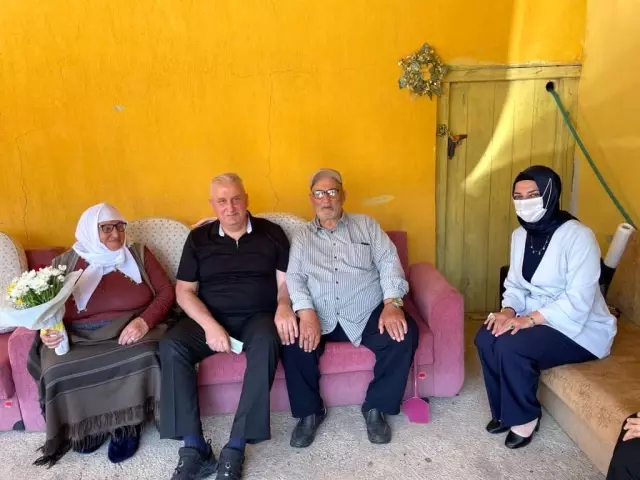 Bayburt'ta şehit aileleri ve yaşlılar unutulmadı