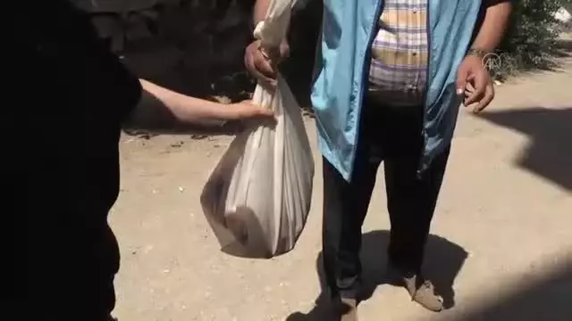 Bin aileye kurban eti dağıtıldı