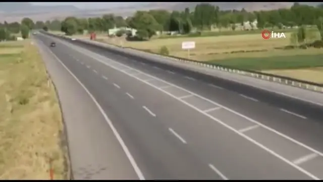 Bitlis'te Jandarma Ekiplerince Havadan Trafik Kontrolü Yapıldı