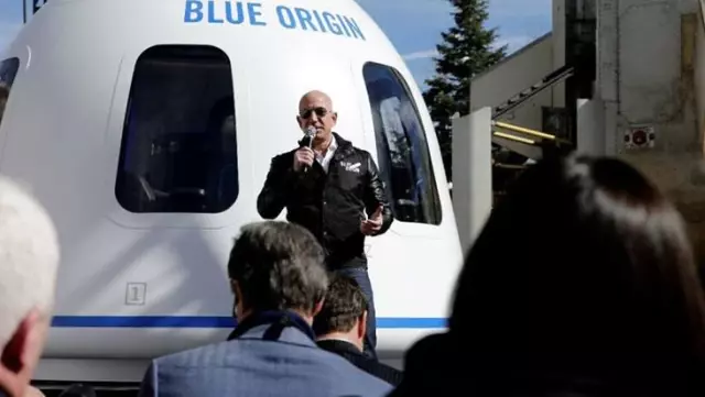 Blue Origin'den gelecek uzay uçuşları için yaklaşık 100 milyon dolar değerinde bilet satışı Blue Origin'den gelecek uzay uçuşları için yaklaşık 100 milyon dolar değerinde bilet satışı