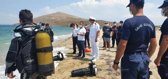 Bozcaada'da denizde kaybolan kişinin 2 gün sonra cansız bedenine ulaşıldı
