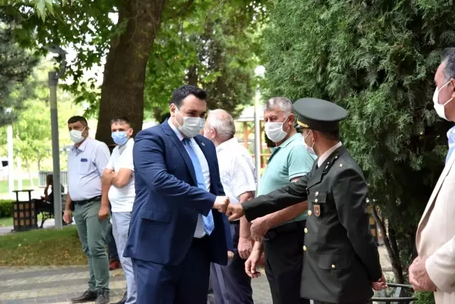 Bozüyük'te bayramlaşma