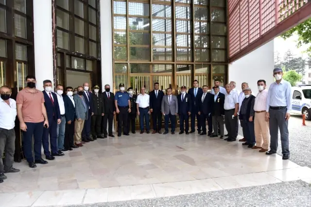 Bozüyük'te bayramlaşma