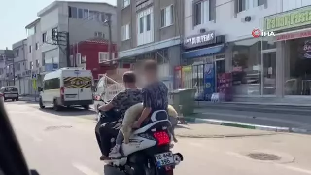Bursa'da sıradışı hayvan taşıma tekniği kameralara böyle yansıdı Bursa'da sıradışı hayvan taşıma tekniği kameralara böyle yansıdı