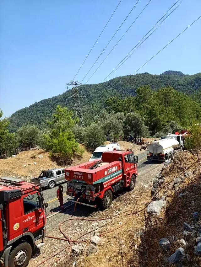 Çabuk fark edildi, hemen söndürüldü